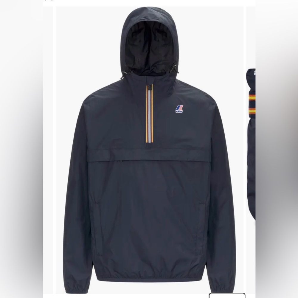 K-Way Le Vrai 4.0 Leon Water Repellent Anorak Size XL